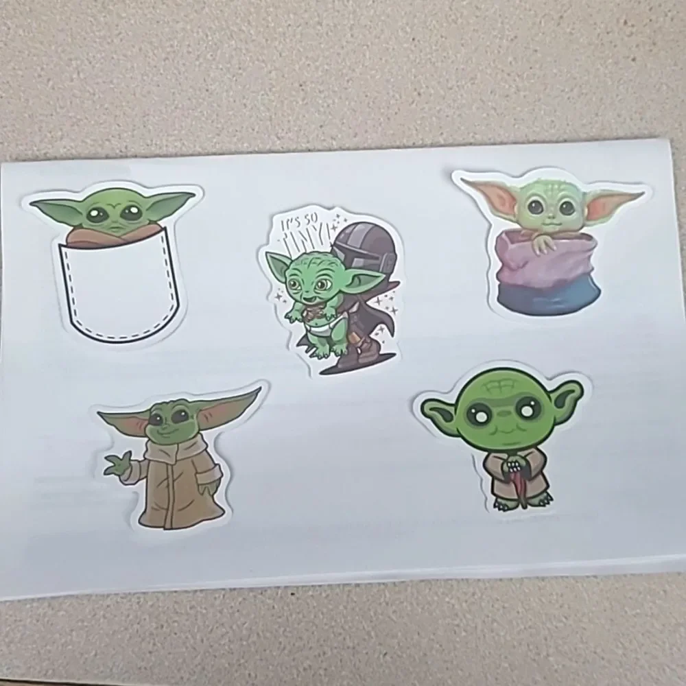 Baby Yoda Stickers Bundle